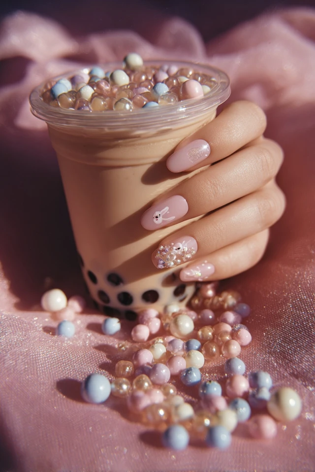 Boba Bunny Nails Extravaganza