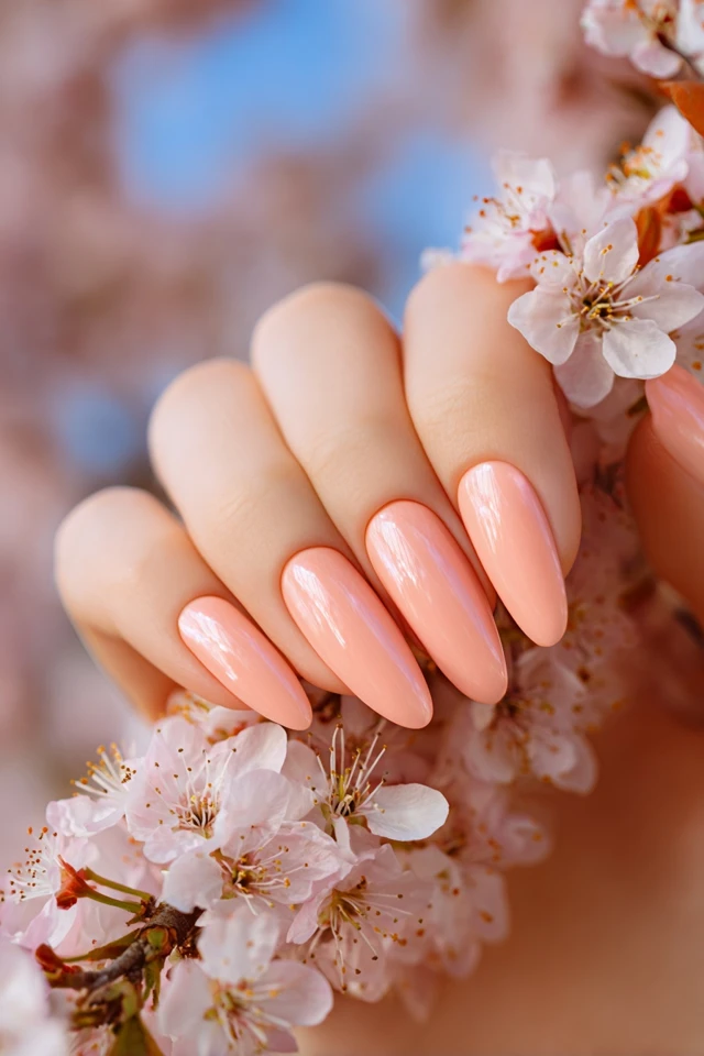 Peach Bunny Pop Nails Extravaganza