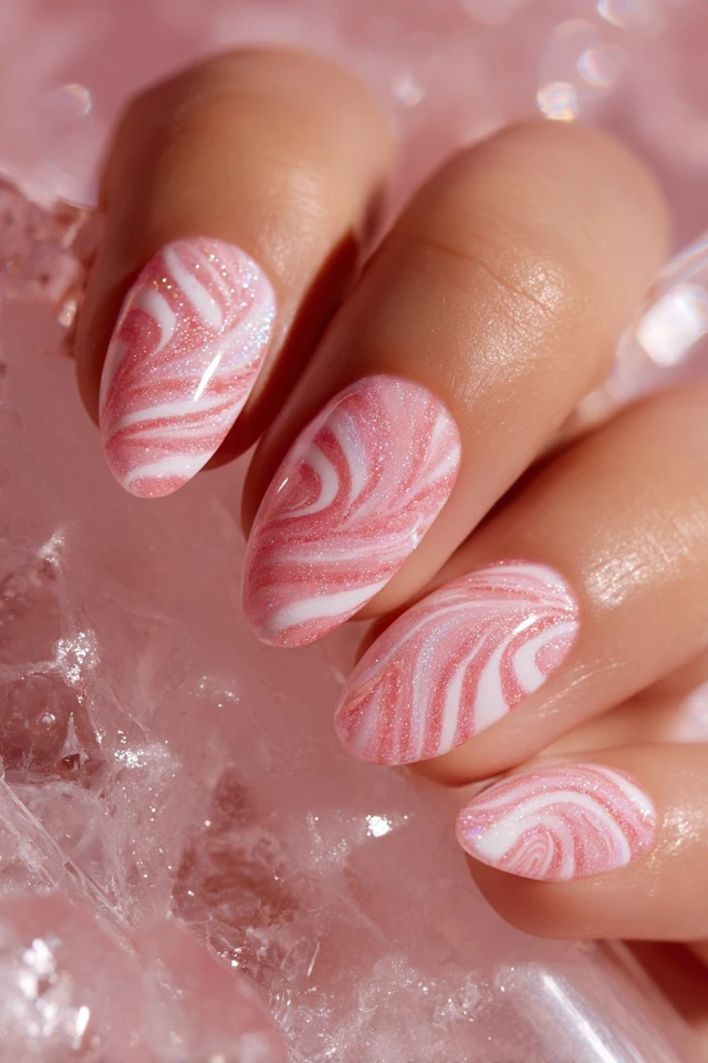 Strawberry Milk Nails Extravaganza