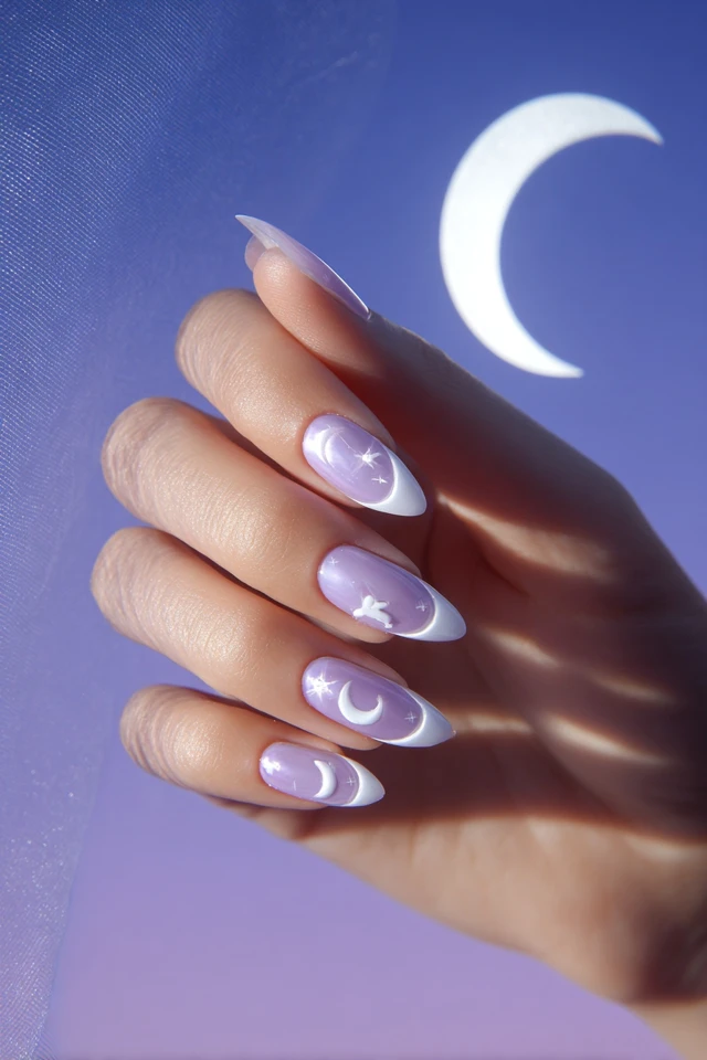 Moon Bunny Nails Extravaganza