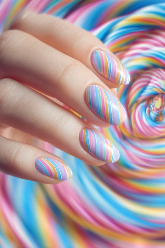 Taffy Twist Nails Extravaganza