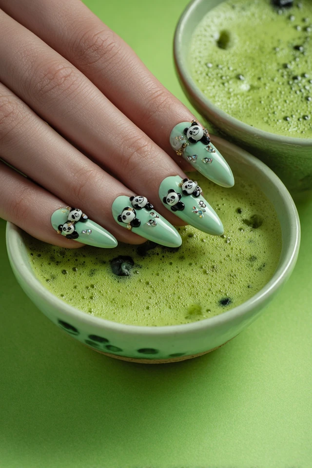 Panda Pop Nails Extravaganza