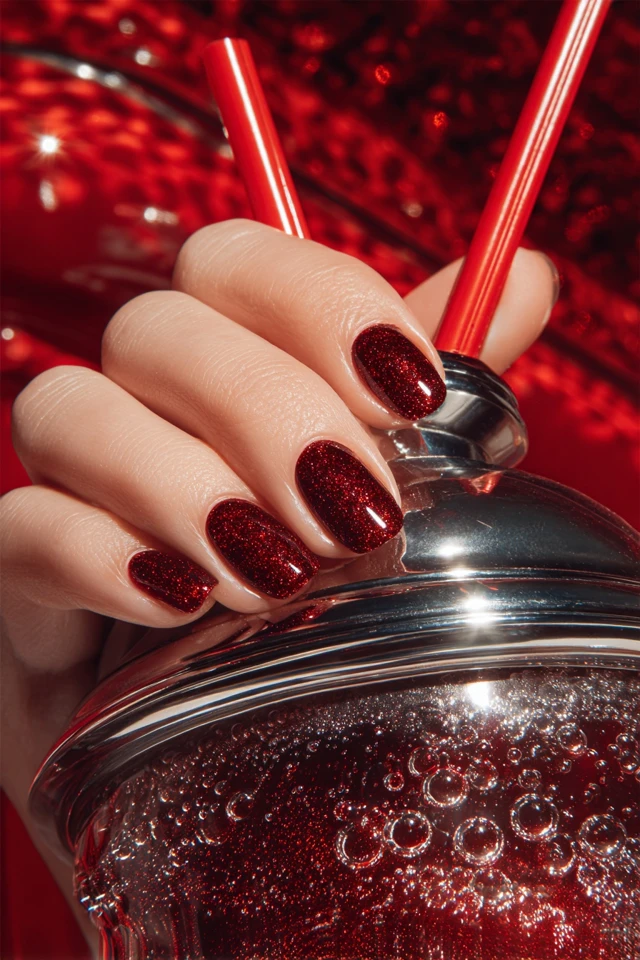 Cherry Soda Nails Extravaganza