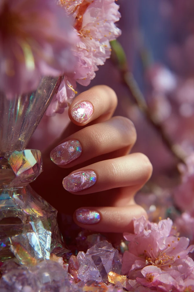 Blossom Spring Glow Nails
