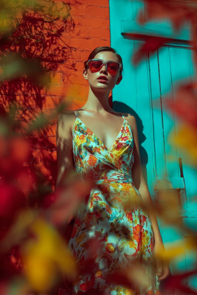 Retro Summer Slip Dresses