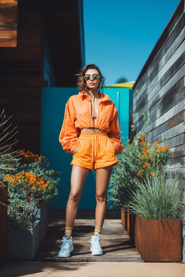 Sporty Bright Colors Outfits