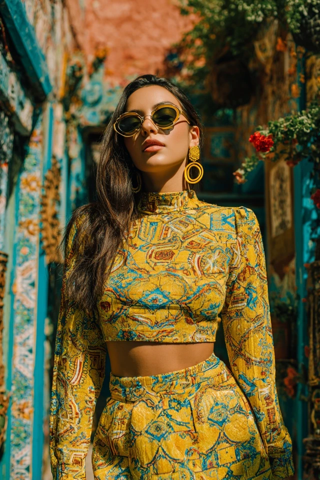 Barbiecore Winter Crop Tops