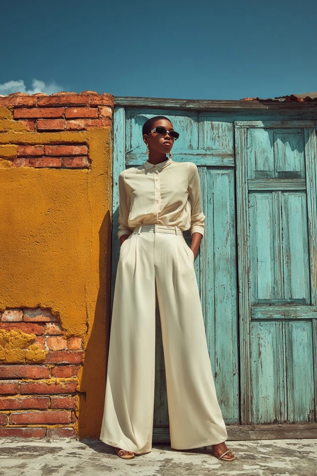 Soft Girl Festival Wide‑Leg Pants - photo 4