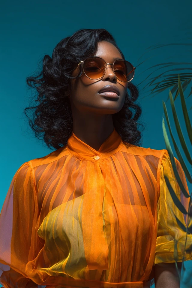 Elegant Silk Sheer Layers