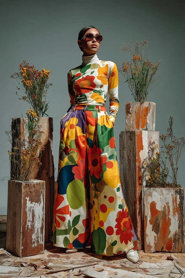 Vintage Corduroy Satin Skirts