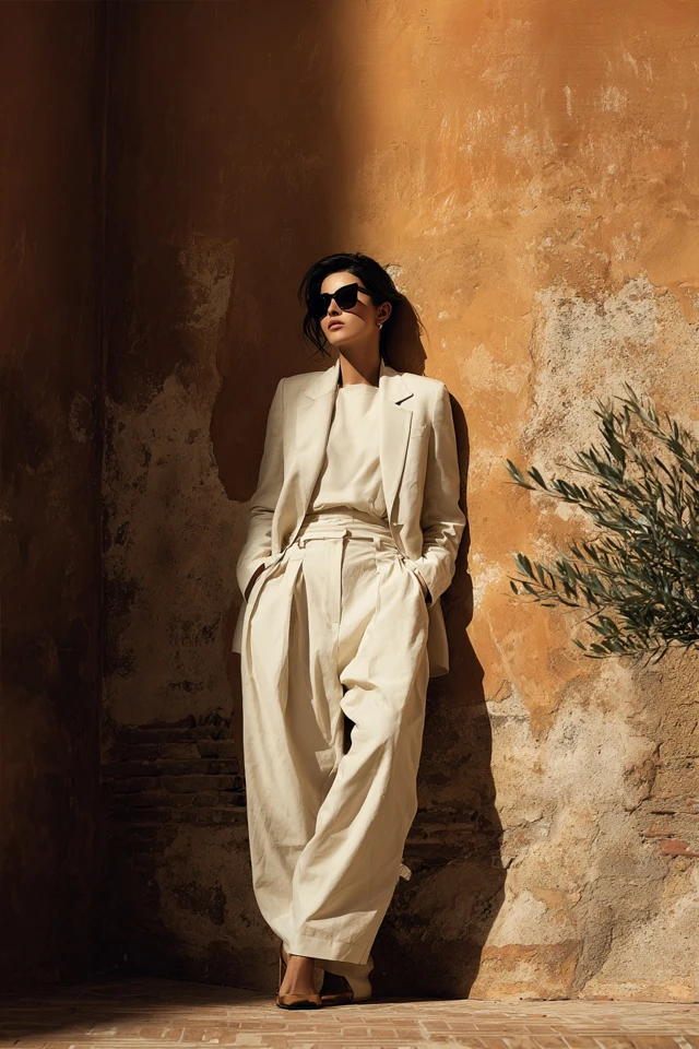 Sophisticated Monochrome Neutrals Capsule Wardrobe