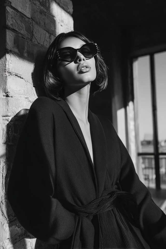 Bold Monochrome Neutrals Looks