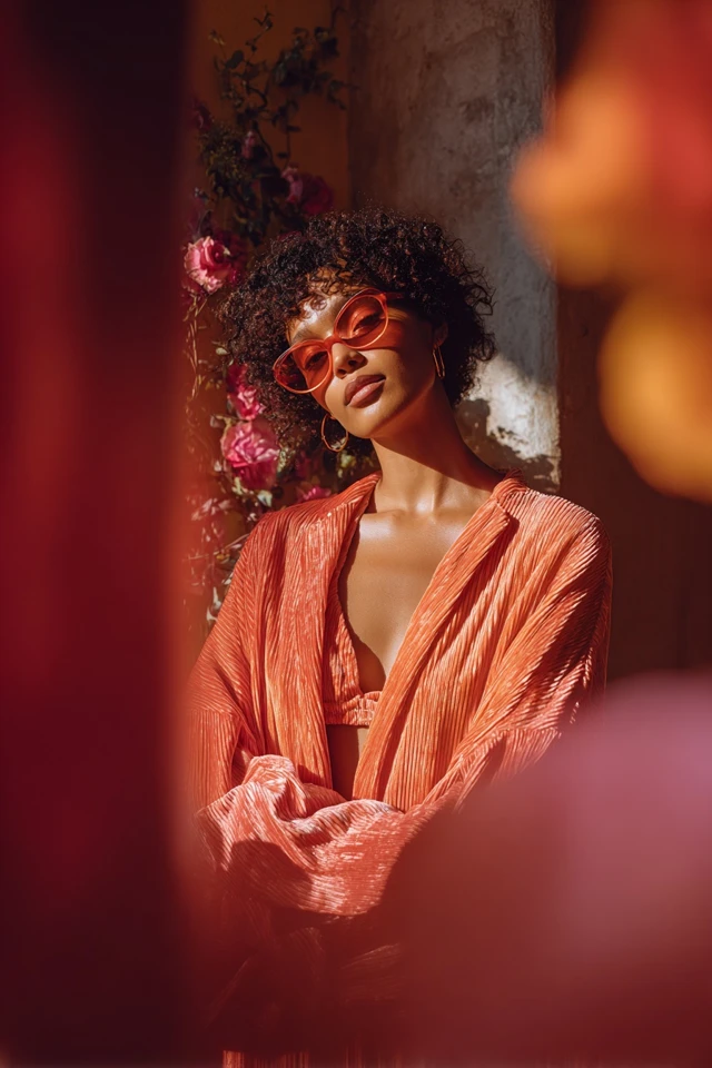 Playful Papaya Velour Brunch Looks - photo 3