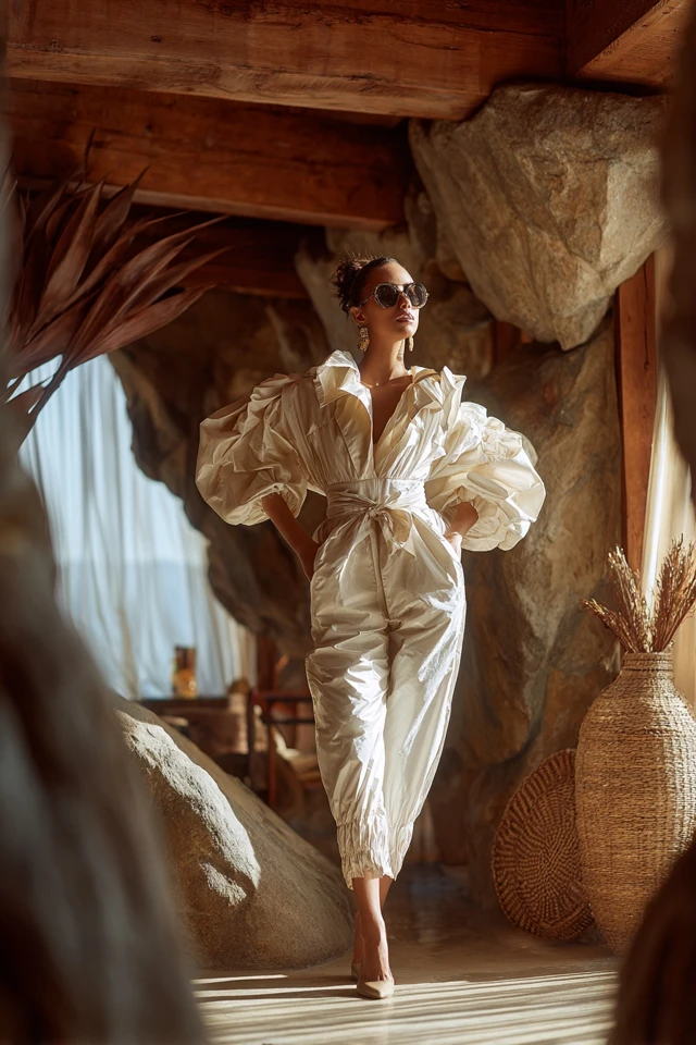 Gleaming Xanadu Taffeta Weekend Outfits - photo 3