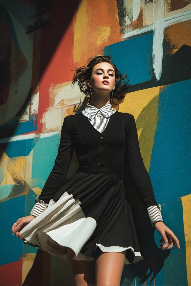 Preppy Little Black Dress Statement - photo 2