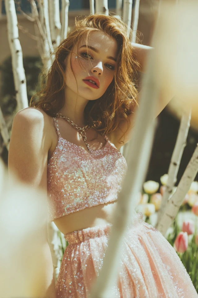 Spring Sequin Top Color Palette - photo 2