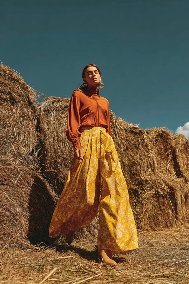 Fall Wide-Leg Pants Color Palette - photo 2