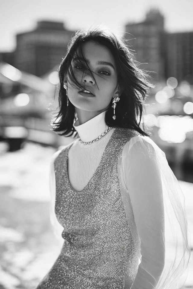Winter Monochrome Wardrobe Basics - photo 2