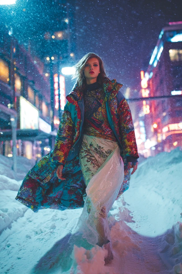 Winter Puffer Coat Style and Fit - photo 2