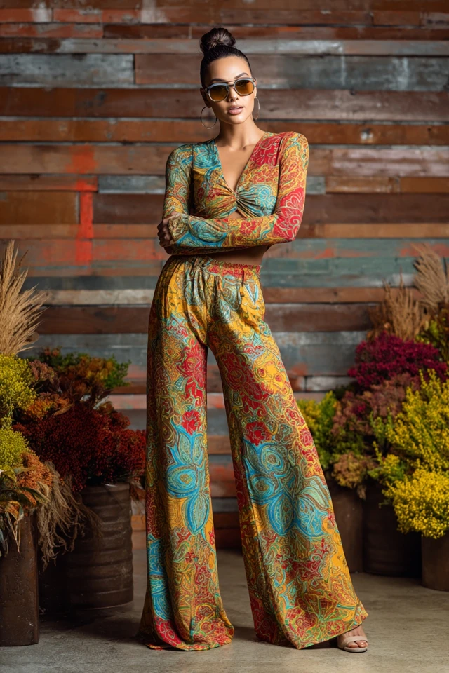 Boho Holiday Flare Jeans - photo 2