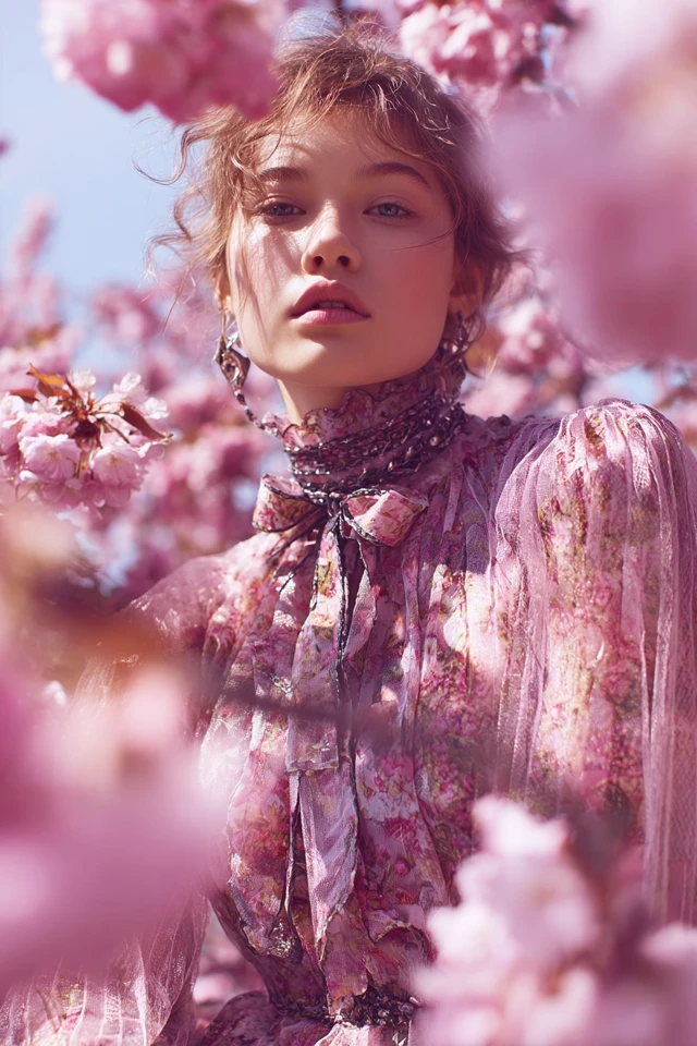 Spring Silk Blouse Weather Style - photo 2