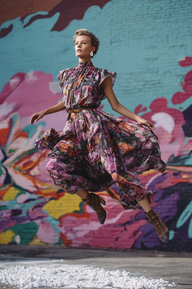 Layered Floral Dress Essentials - photo 2