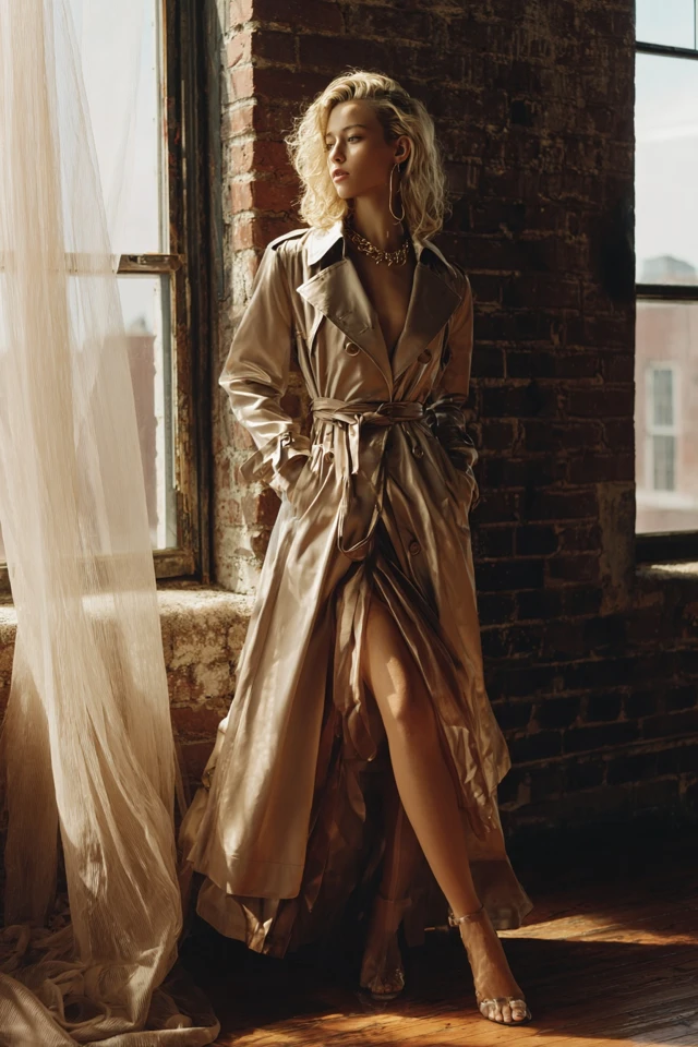 Feminine Trench Coat Vibes - photo 2