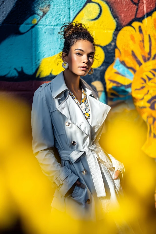 Casual Trench Coat Aesthetic - photo 2
