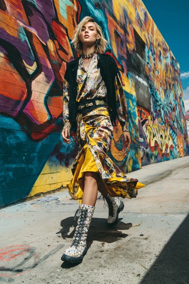 Trend Casual Satin Skirt Accessory Trends - photo 2