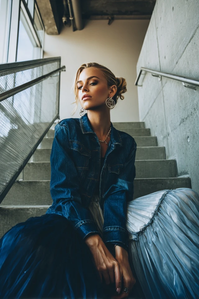 Feminine Denim Vibes