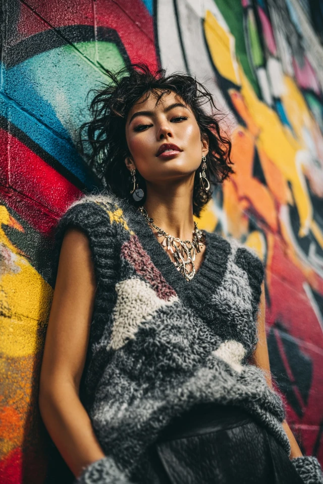 Aesthetic Cozy Sweater Vest Accessory Trends - photo 2
