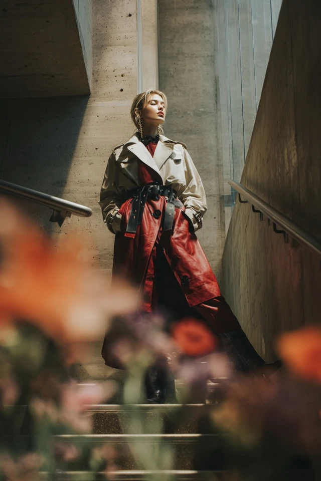 Edgy Trench Coat Chic - photo 2