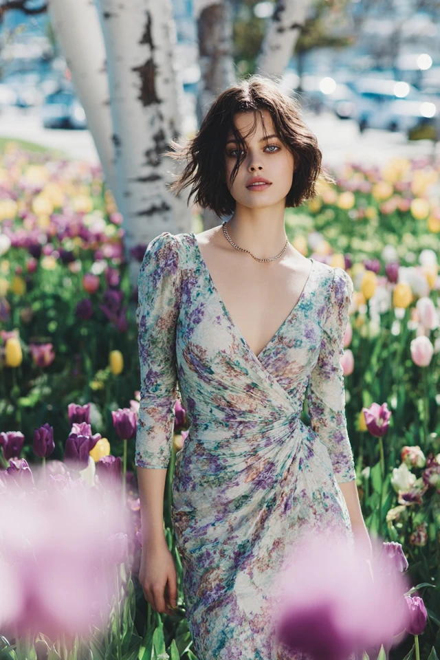 Spring Wrap Dress Style and Fit - photo 2