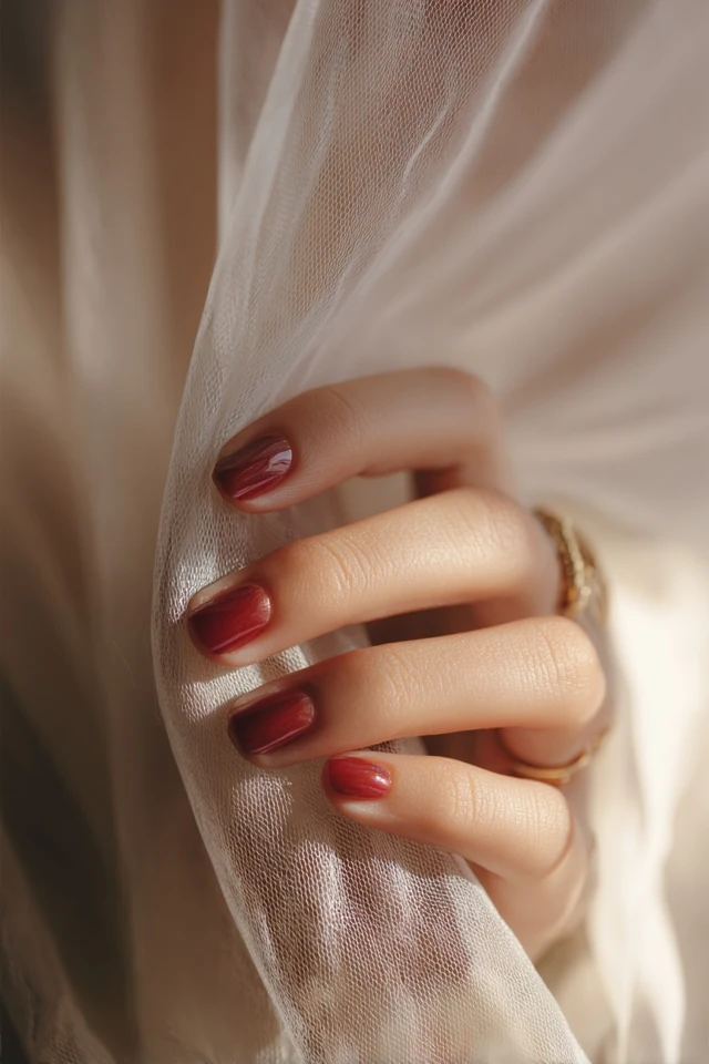 Red Vibe Nails