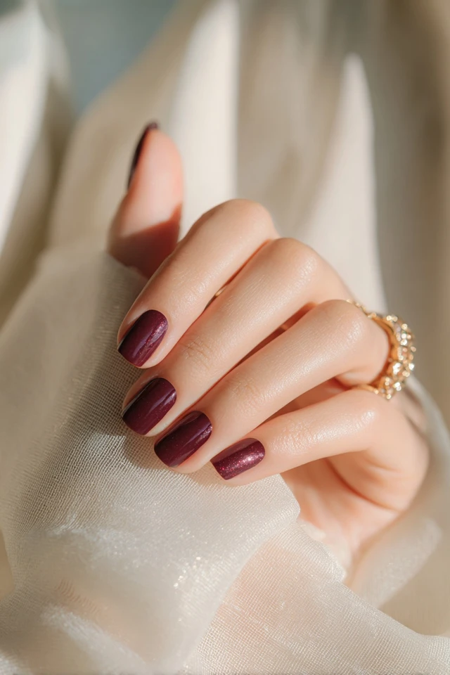 Burgundy Whisper Mani - photo 2