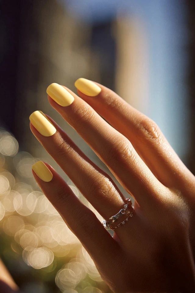 Yellow Bloom Manicure - photo 2