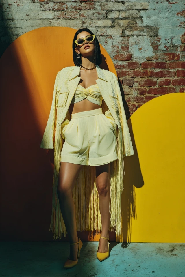 Y2K Back‑to‑School Fringe Jackets - photo 2