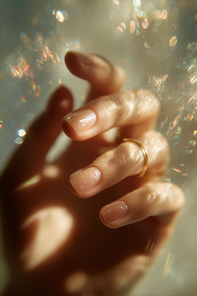 Gold Bloom Mani - photo 2
