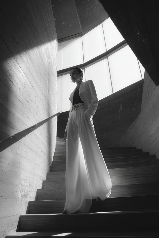 Elegant Wide-Leg Pants Mood - photo 2