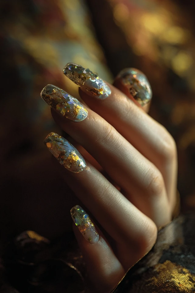 Harmonic Minimalist Statement Nails - photo 2