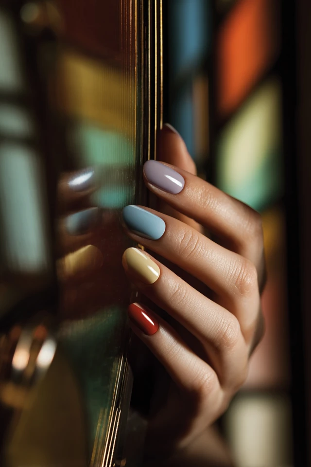 Subtle French Tip Symphony Nails