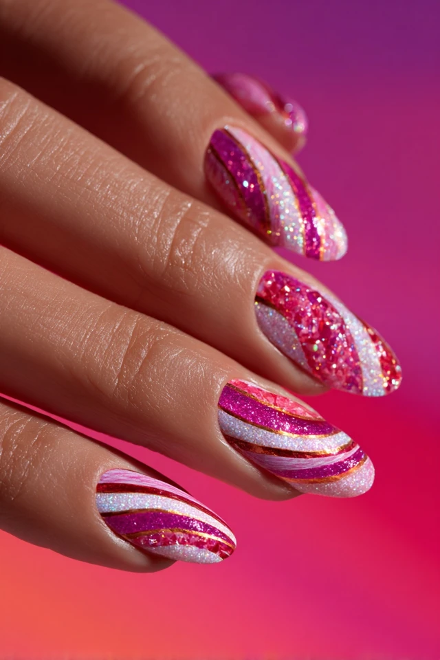 Layered Swirl Craft Nails - photo 2