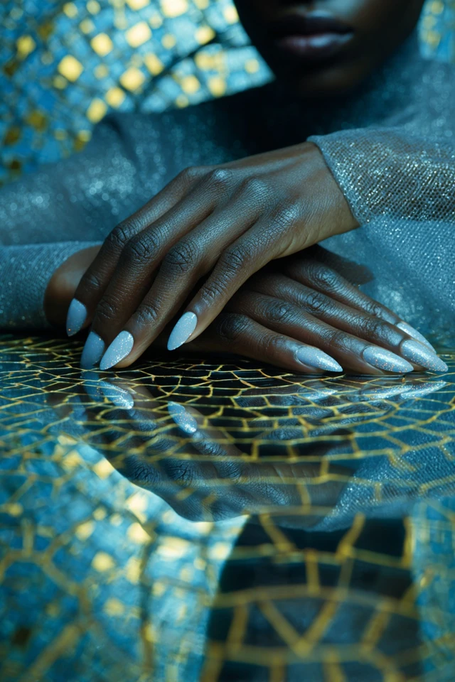 Eclectic Geometric Concept Nails - photo 2