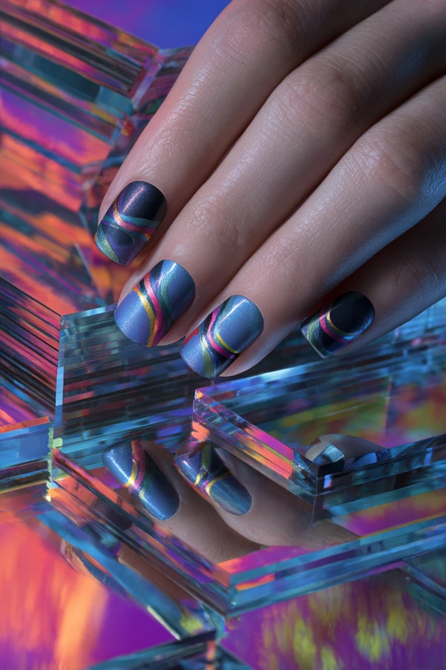 Polished Matte Symphony Nails - photo 2
