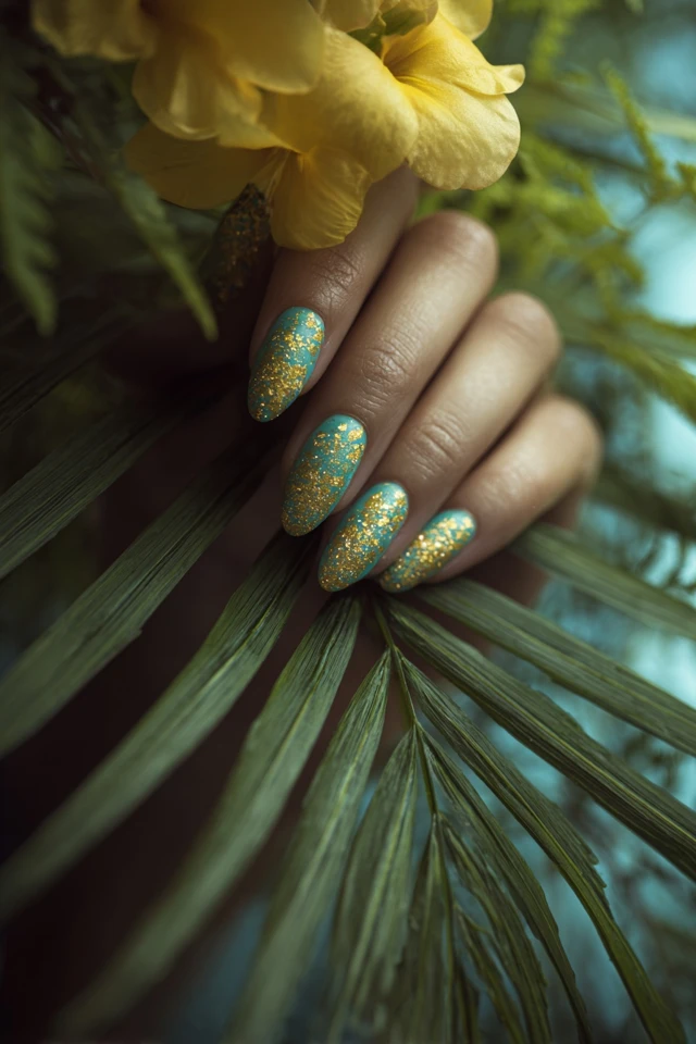 Pineapple Punch Nails Inspiration - photo 2