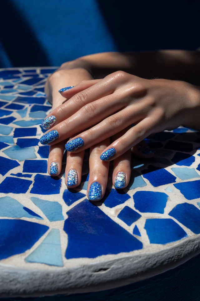 Rhinestone Nails Inspiration
