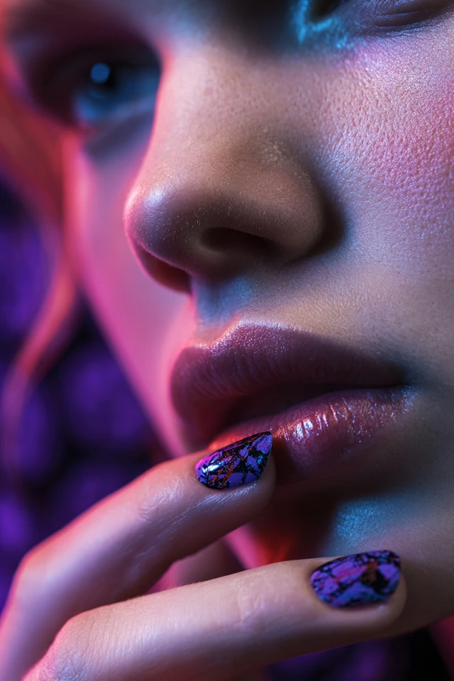 Tie-Dye Nails Inspiration - photo 2