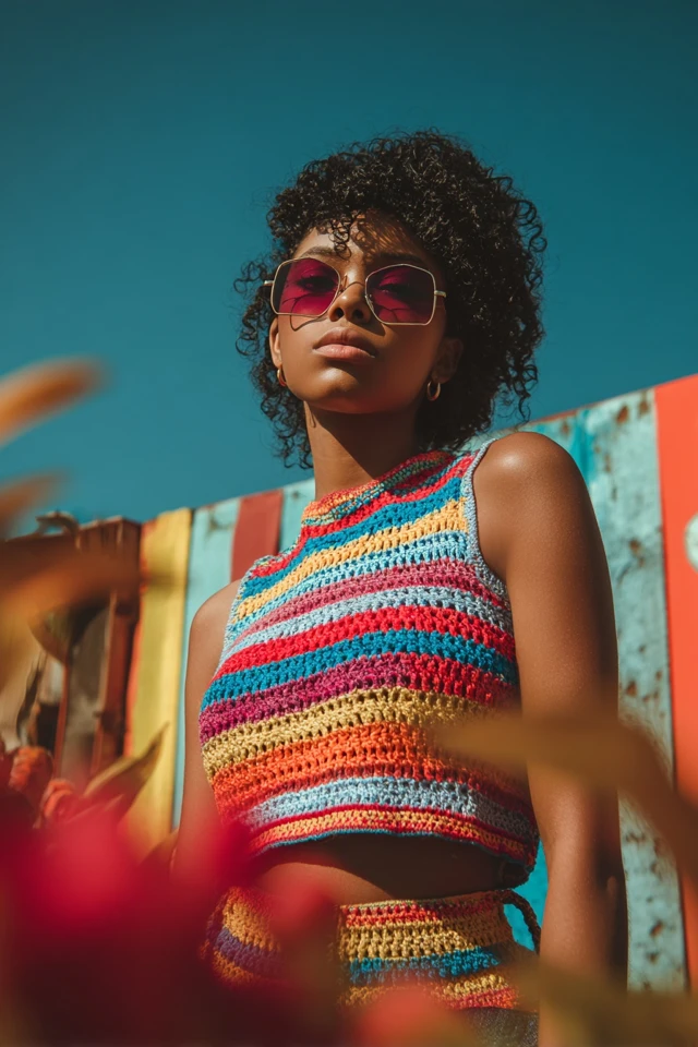 Preppy Festival Crochet Tops - photo 2
