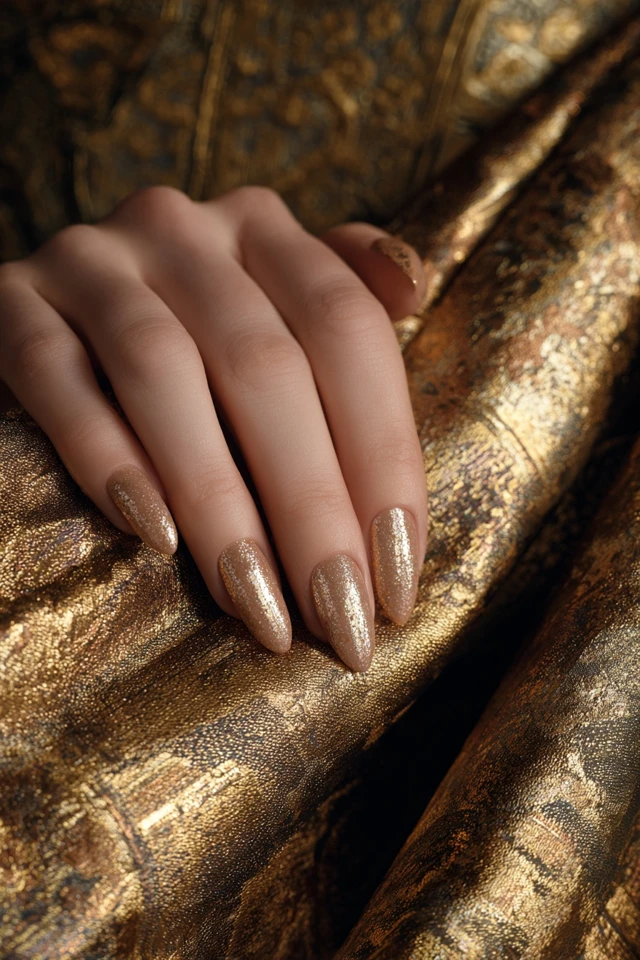 Coffee Latte Nails Inspiration - photo 2