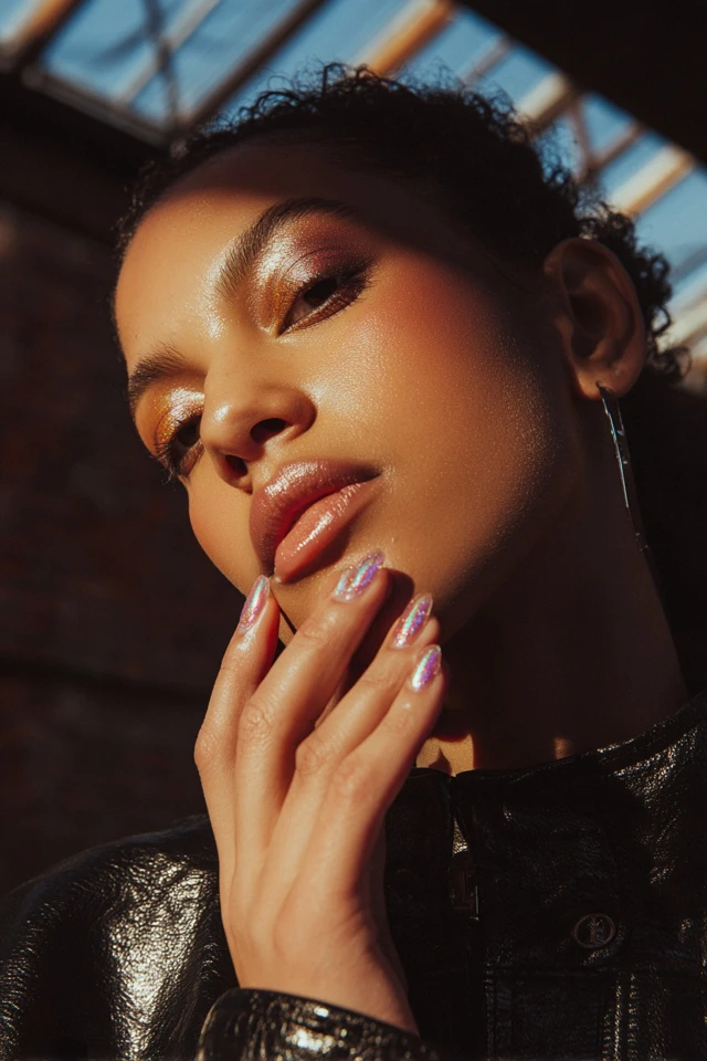 Mosaic Tile Nails Inspiration
